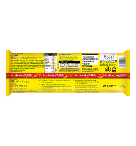 Maggi 2 Minute Noodles – 420g