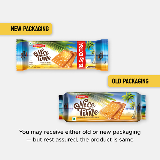 Britannia Nice Time Coconut Biscuits – 100 g