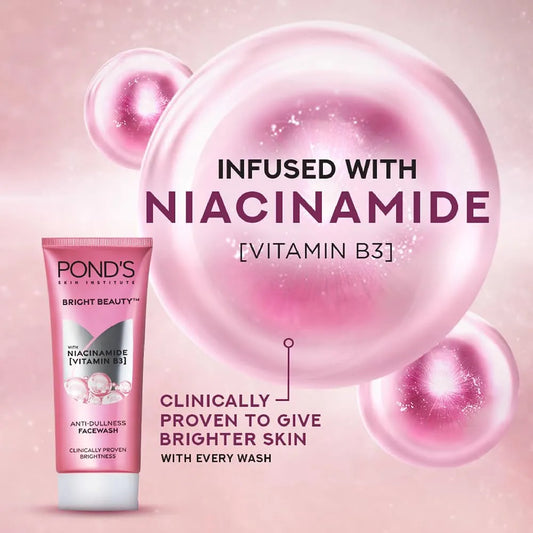 Pond’s Bright Beauty face wash NIACINAMIDE Vitamin B3 100 g