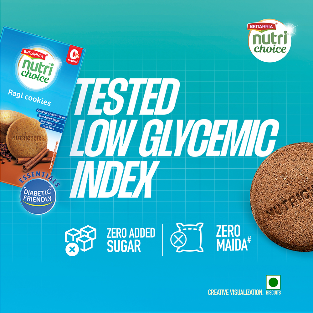 Britannia NutriChoice Ragi Biscuits – 150 g
