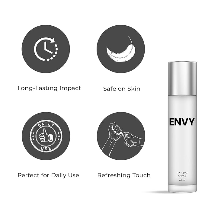 Envy Natural Perfume Spray for Women – 60 ml