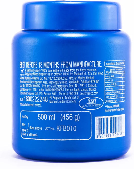 Parachute Dabba Oil – 500ml