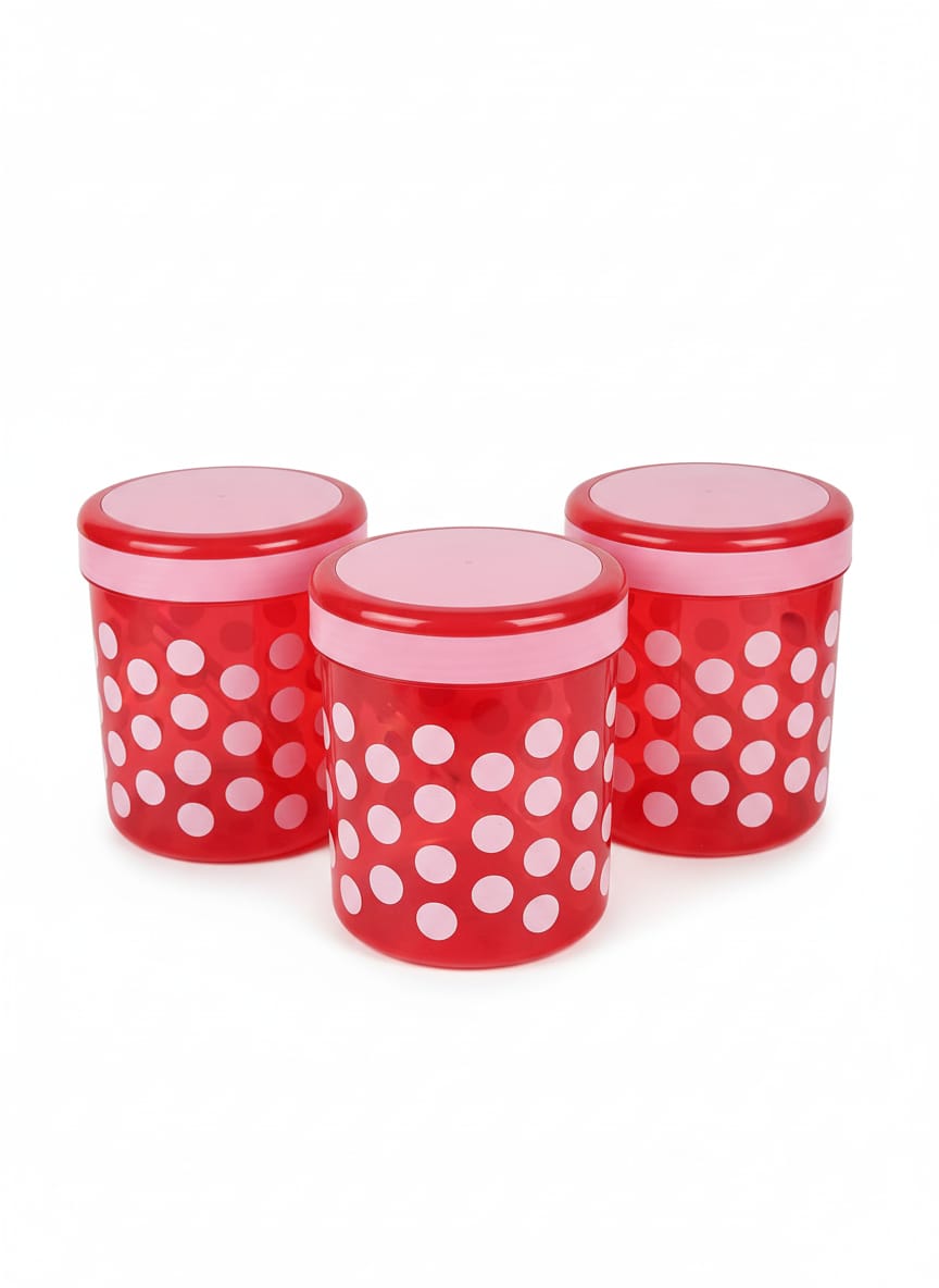 Modern PET Box – Pack of 3 (1600 ml Each)