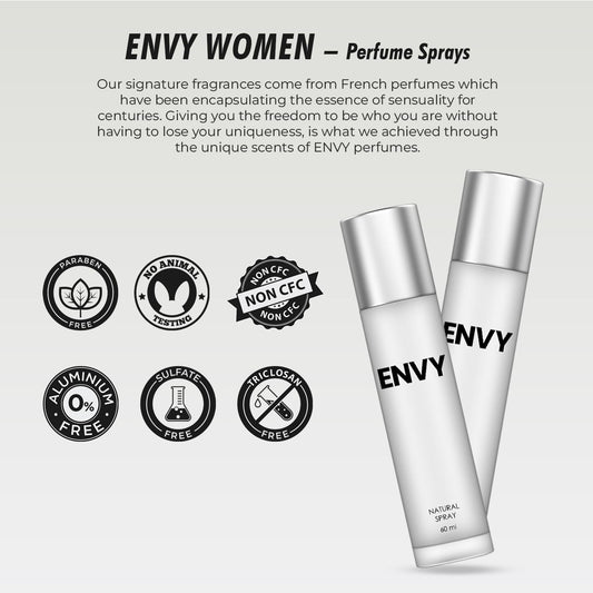 Envy Natural Perfume Spray for Women – 60 ml