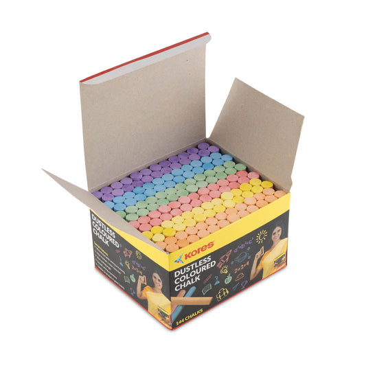 Kores Dustless Coloured Chalk