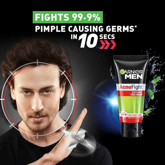 Garnier Men Acno Fight Face Wash – Anti-Pimple (50g)