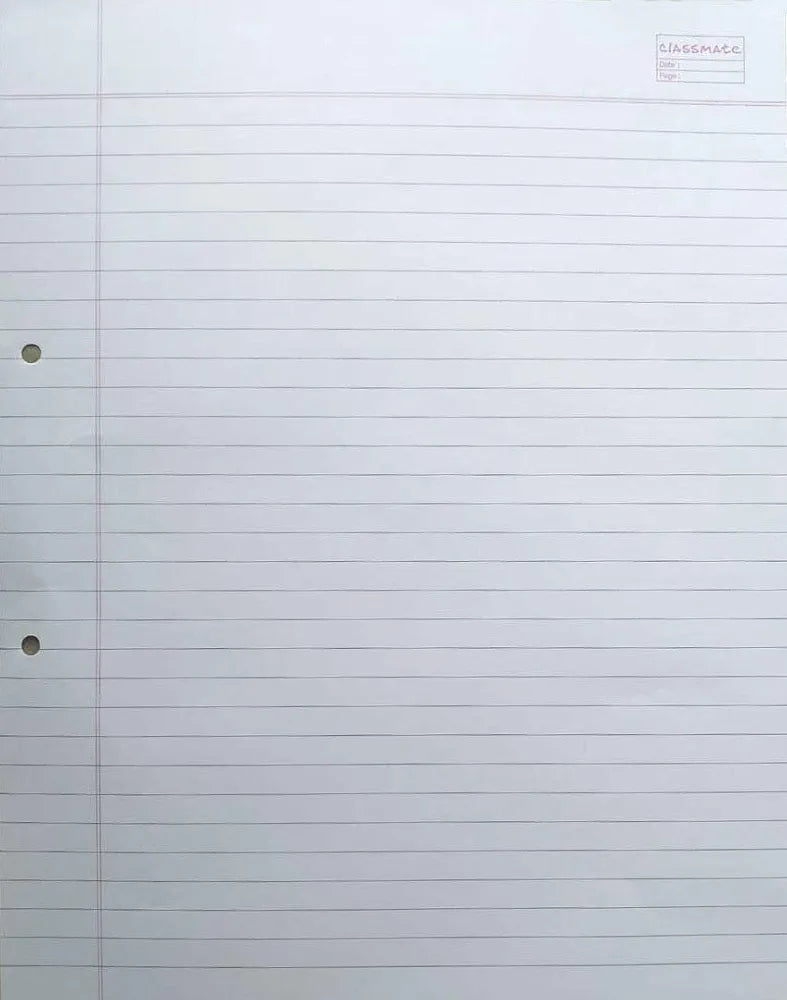 Classmate Project Paper – 50 Sheets