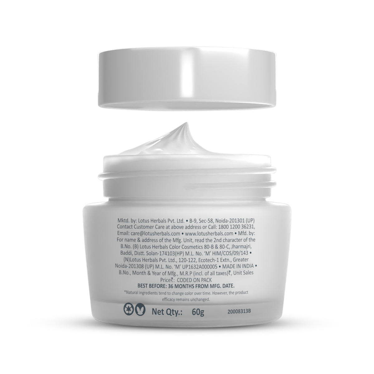 Lotus Herbals White Glow Night Cream – 60g