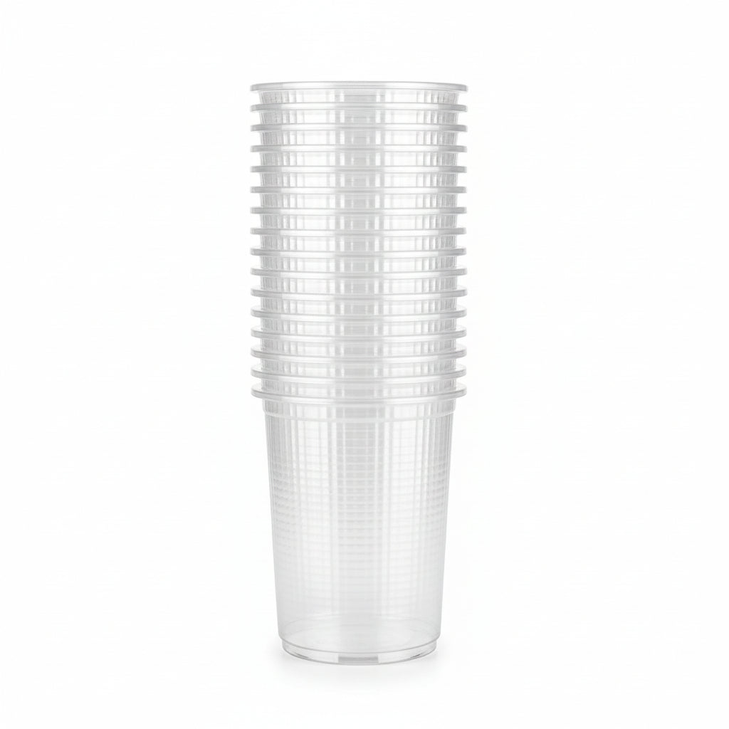 Use & Throw Glass (Plain) – Pack of 60