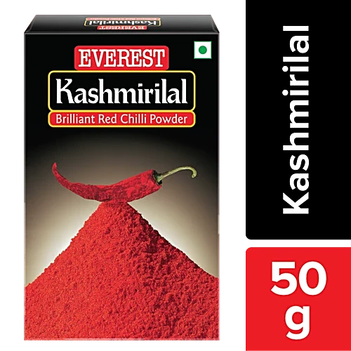 एवरेस्ट पाउडर - कश्मीरीलाल मिर्च, 50 ग्राम