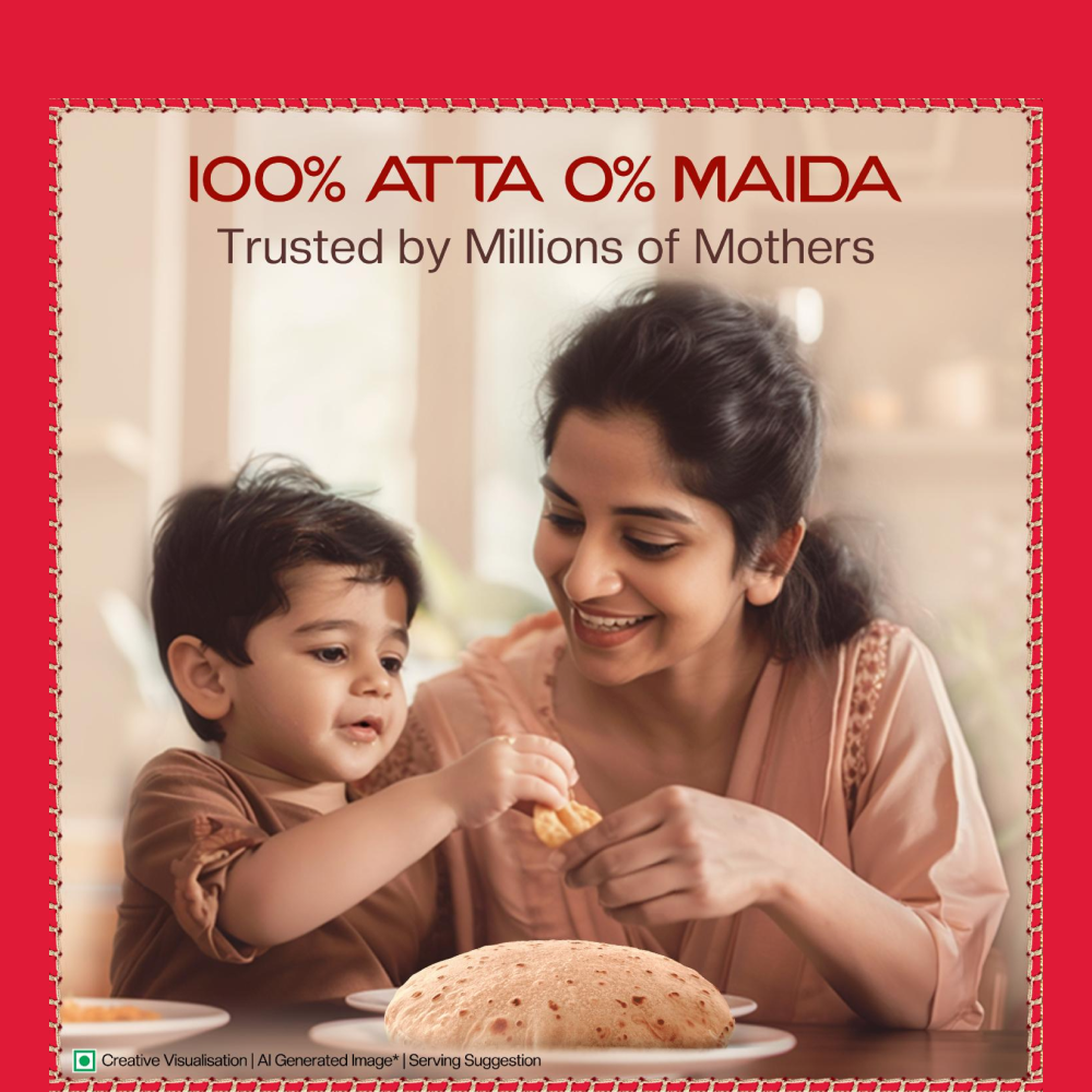 Aashirvaad Shudh Chakki Atta (100% Atta, 0% Maida) – 5 kg