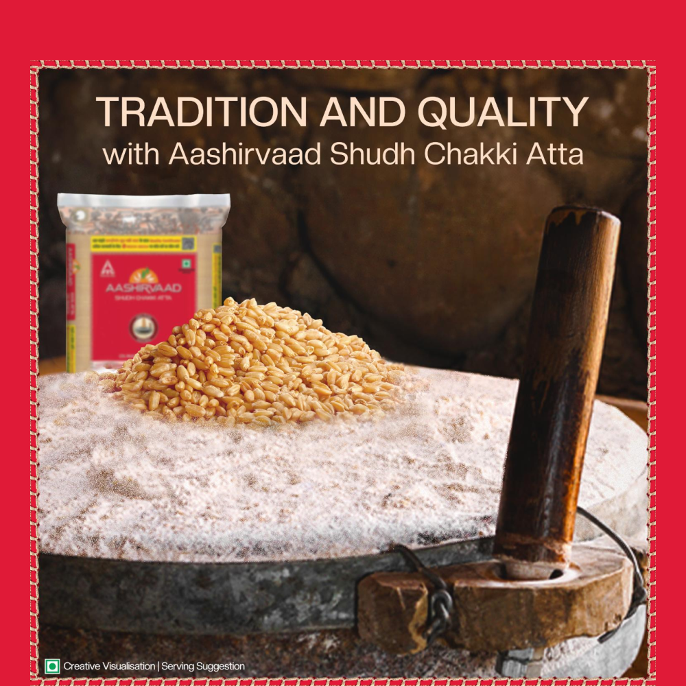 Aashirvaad Shudh Chakki Atta (100% Atta, 0% Maida) – 5 kg