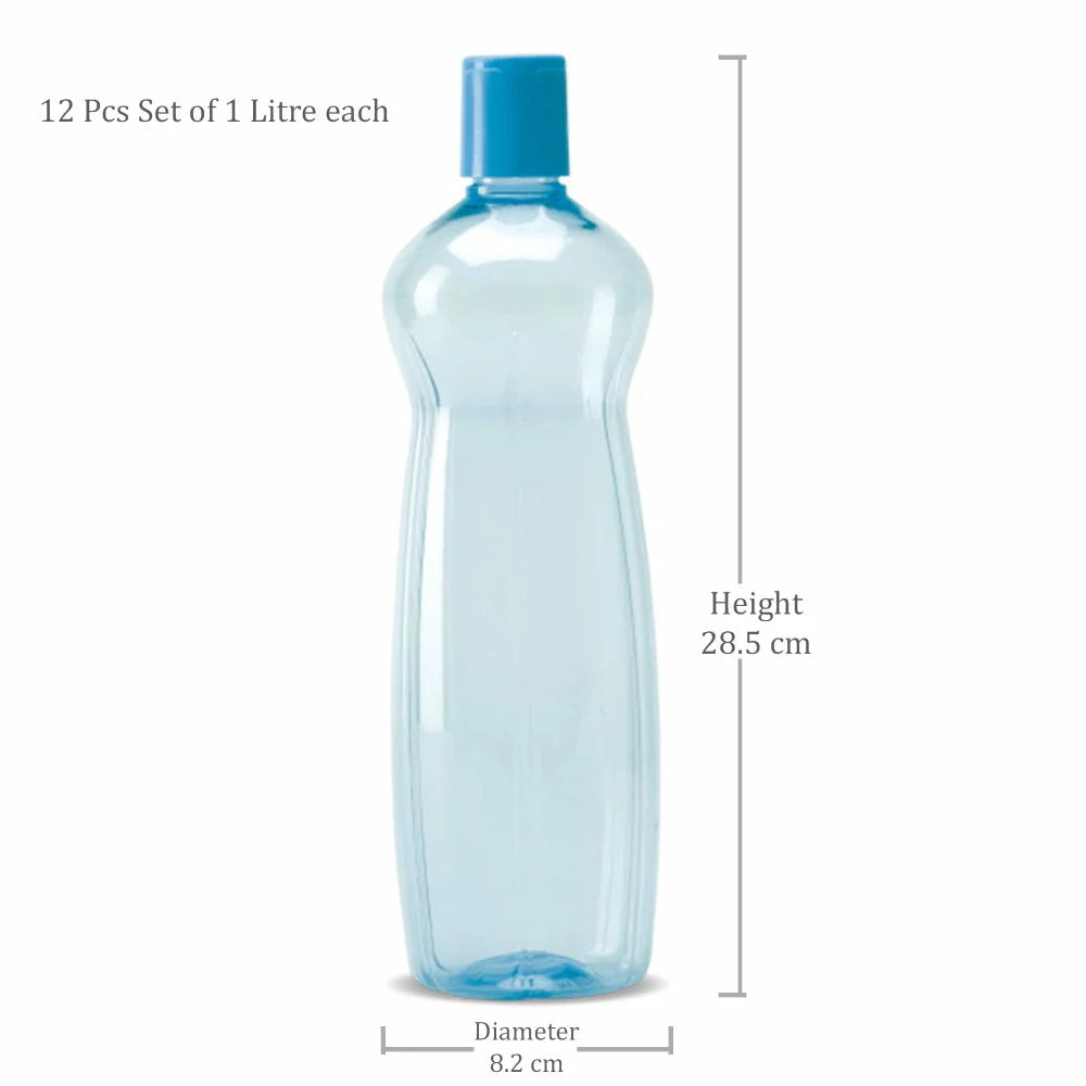 Milton Pacific Pet Water Bottle – Pack of 6 (1 Litre Each)
