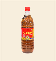 Gopal Kachi Ghani Mustard Oil – 1L | AGMARK Grade 1 | Pure Cold-Pressed | Cholesterol-Free | Rich Aroma for Cooking, Frying & Pickling