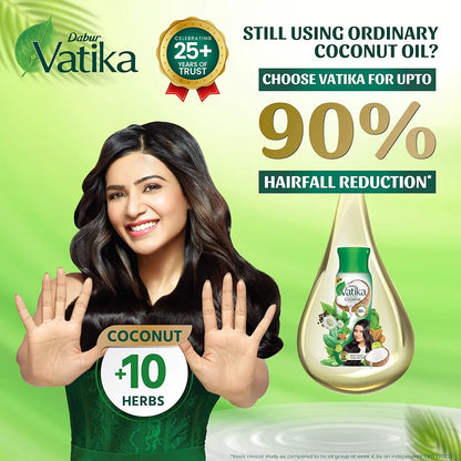 Dabur Vatika Enriched Coconut Hair Oil – 300ml