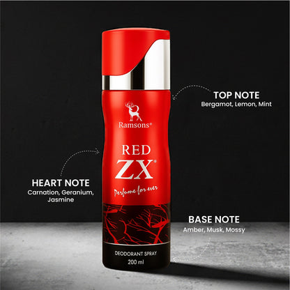 Ramsons Red ZDX Perfume Spray – 200 ml