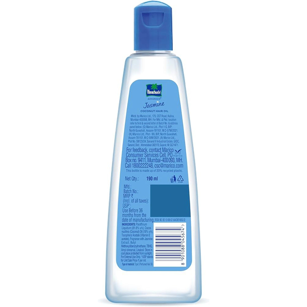 Parachute Advanced Jasmine Oil – 190ml