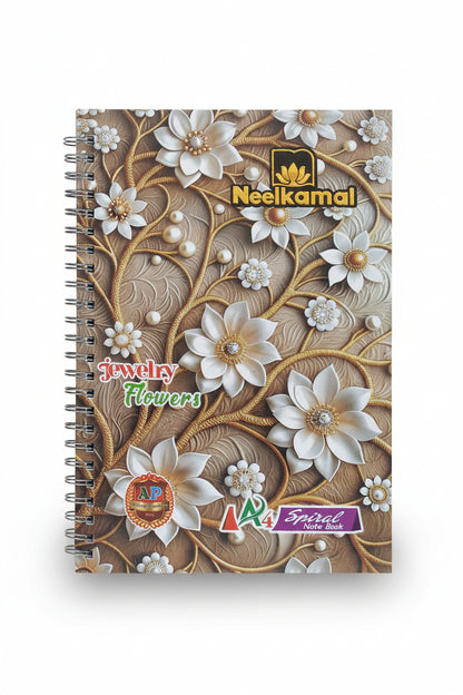 Neelkamal Spiral A4 Notebook – 364 Pages