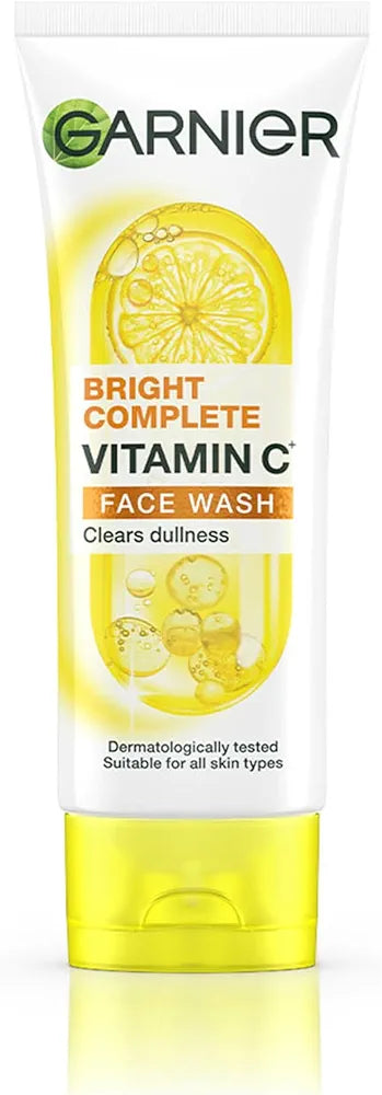 Garnier Bright Complete Vitamin C Face Wash (50g / 100g)
