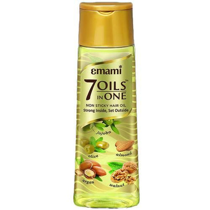 Emami 7 Oils in One Hair Oil – Non-Sticky, Non-Greasy (100ml)