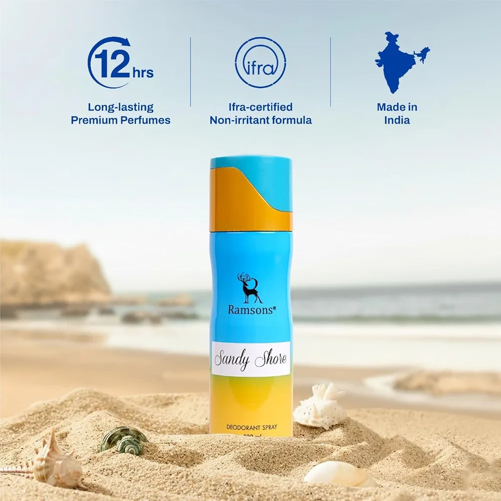 Ramsons Sandy Shots Perfume Spray – 200 ml