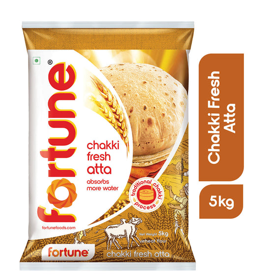 Fortune Chakki Fresh Atta – 5 kg