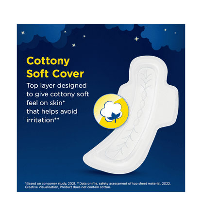 Stayfree Night XXL Sanitary Pads – Extra Long Protection (18 Pads)
