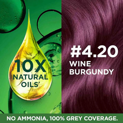 Garnier Color Naturals Crème Hair Color – 1 Natural Burgundy (35ml / 70ml)