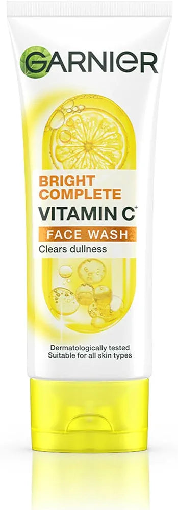 Garnier Bright Complete Vitamin C Face Wash (50g / 100g)
