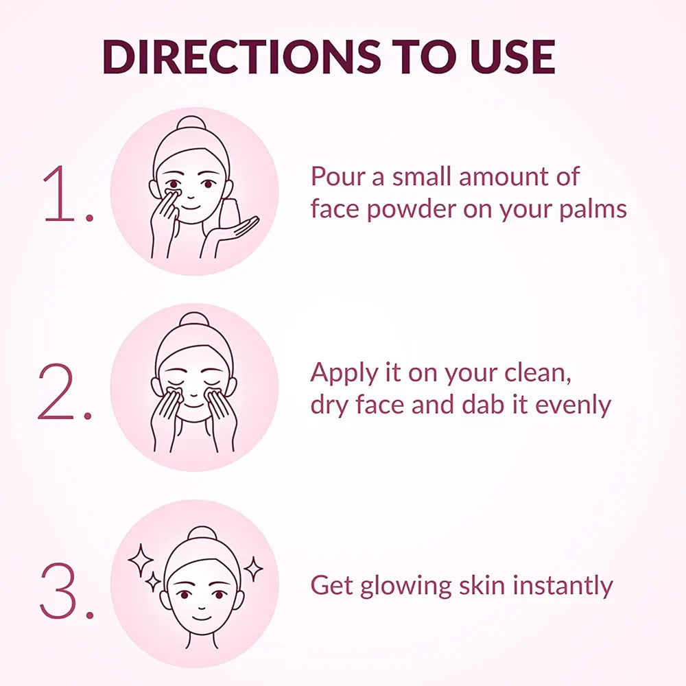 White Tone Face Powder for Women, Get Oil-Free, Even-Toned Skin Instantly – Smooth Finish (30g / 50g)