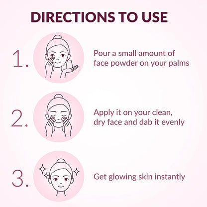 White Tone Face Powder for Women, Get Oil-Free, Even-Toned Skin Instantly – Smooth Finish (30g / 50g)