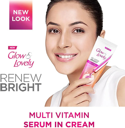 Glow & Lovely Re-New Bright Multi Vitamin Serum in Cream 25g