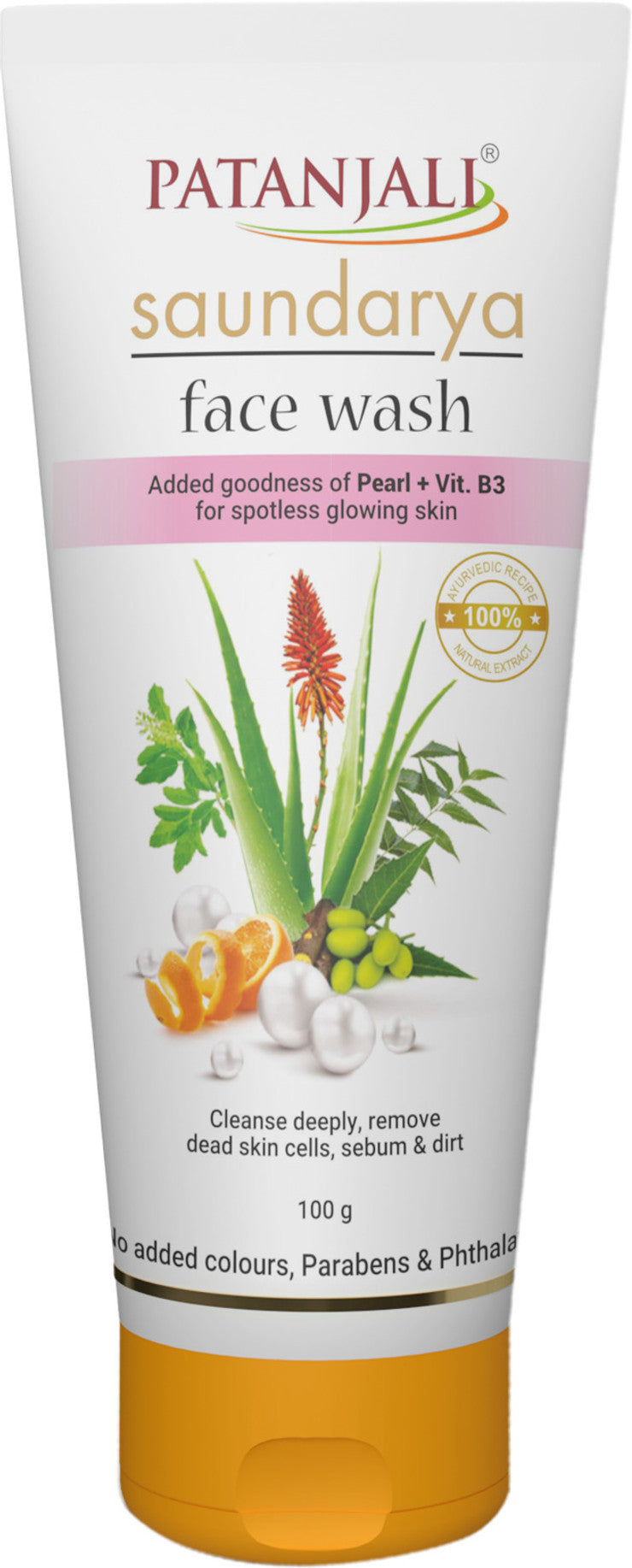 Patanjali Saundarya Face Wash – (60g / 100 g)