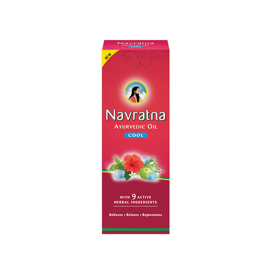 Navratna Cool Hair Oil – Instant Relief (90ml / 450ml)