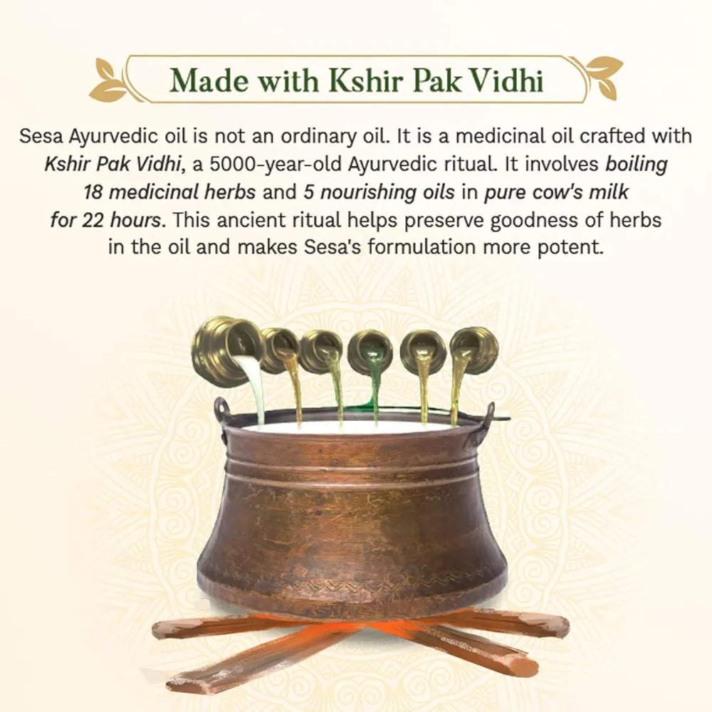 Sesa Ayurvedic Hair Oil – 90ml