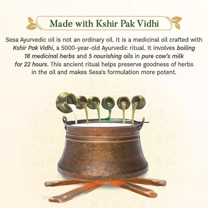 Sesa Ayurvedic Hair Oil – 90ml