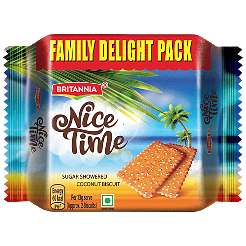Britannia Nice Time Coconut Biscuits – 300 g