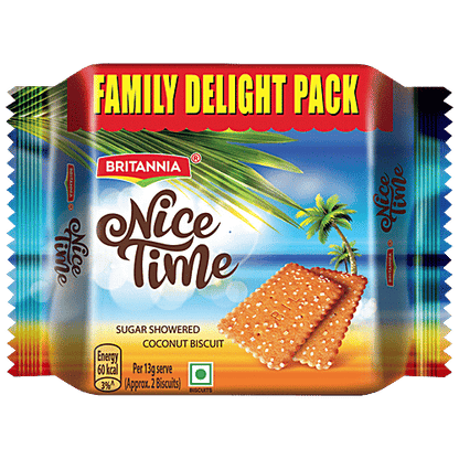 Britannia Nice Time Coconut Biscuits – 300 g