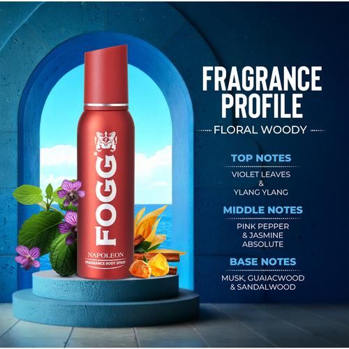 Fogg Napoleon Perfume Spray – 120 ml