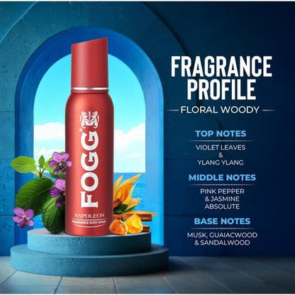Fogg Napoleon Perfume Spray – 120 ml