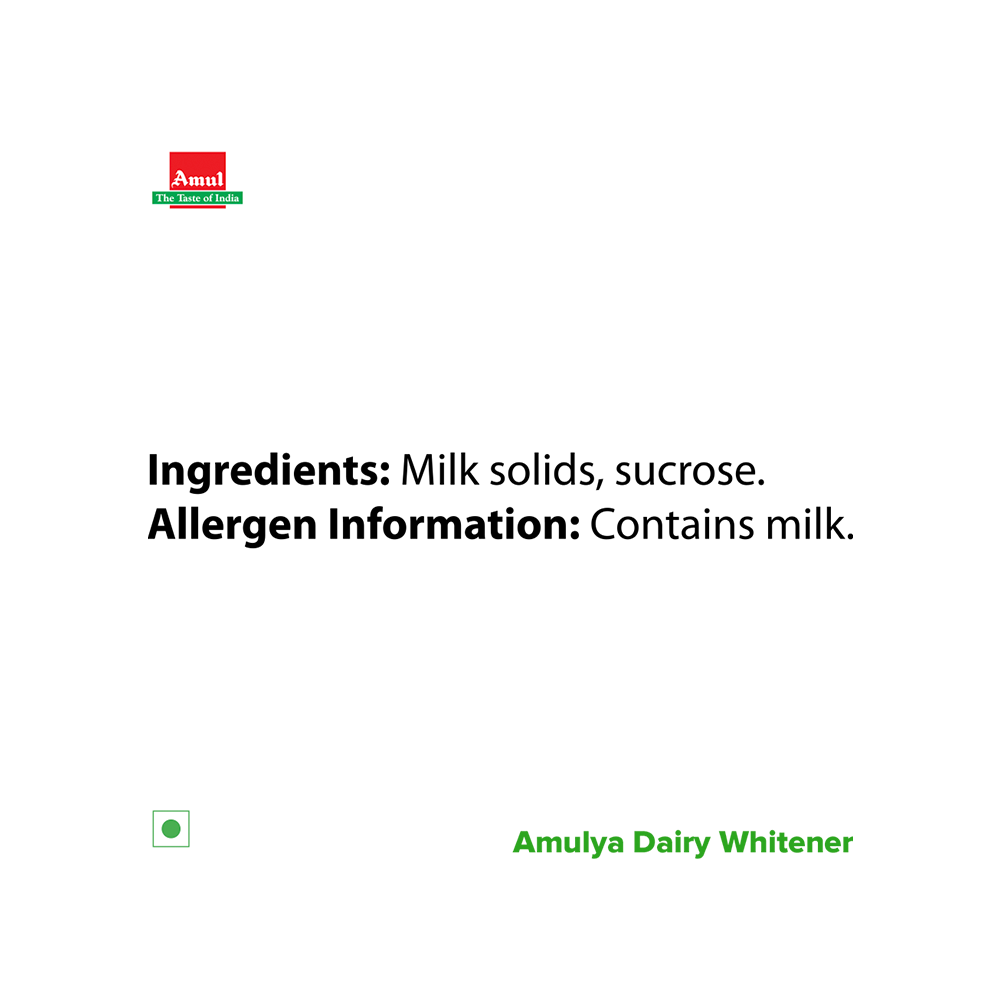 Amulya Dairy Whitener – 500g Pouch
