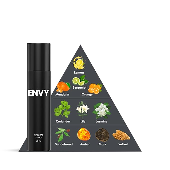 Envy Natural Perfume Spray for Men – 60 ml