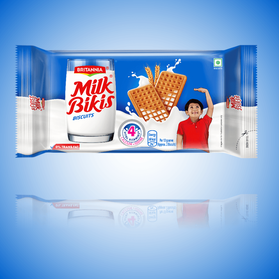 Britannia Milk Bikis Biscuits – 60 g