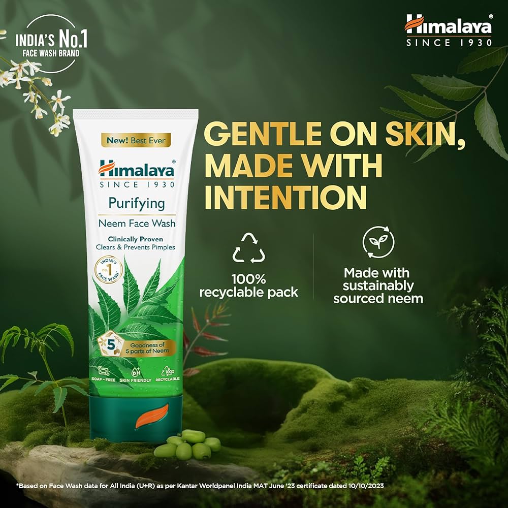 Himalaya Purifying Neem Face Wash – 50 ml