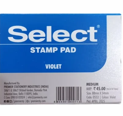 Select Stamp Pad – Violet
