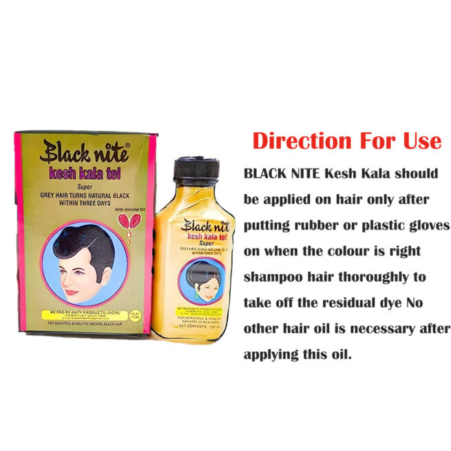 Black Nite Kesh Kala Tel Hair Oil - 120ml
