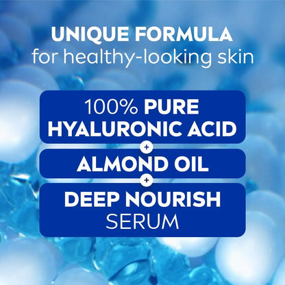 NIVEA Nourishing Body Milk – Very Dry Skin, Hyaluronic Acid (400ml)
