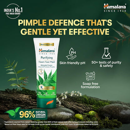 Himalaya Purifying Neem Face Wash – 50 ml