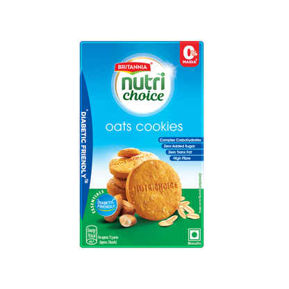 Britannia NutriChoice Oats Biscuits – 150 g