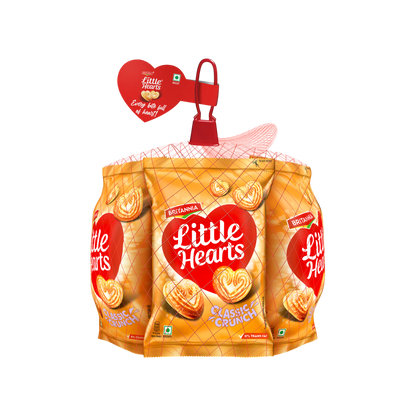 Britannia Little Hearts Biscuits – 280 g Family Pack